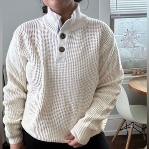 vintage knitted henley